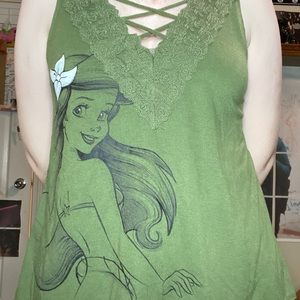 Little mermaid tank top